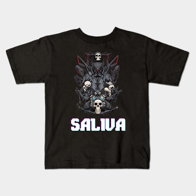 Saliva Kids T-Shirt by Maheswara.Momocats